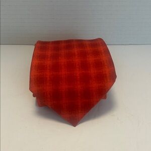 Vibrant Red Silk Tie